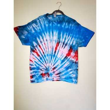 Handmade Tie-Dye Unisex T-Shirt Size XL - image 1