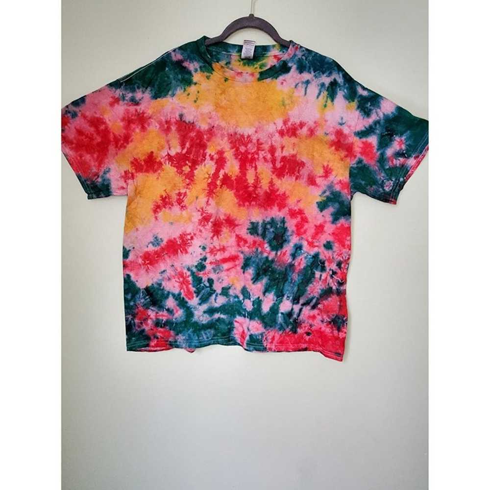 Handmade Tie-Dye T-Shirt XL - image 3