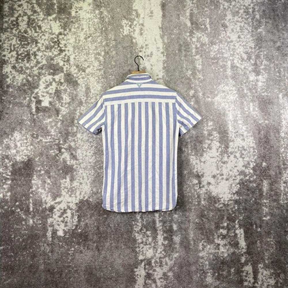 River Island Mens Oxford Blue White Pajama Stripe… - image 2