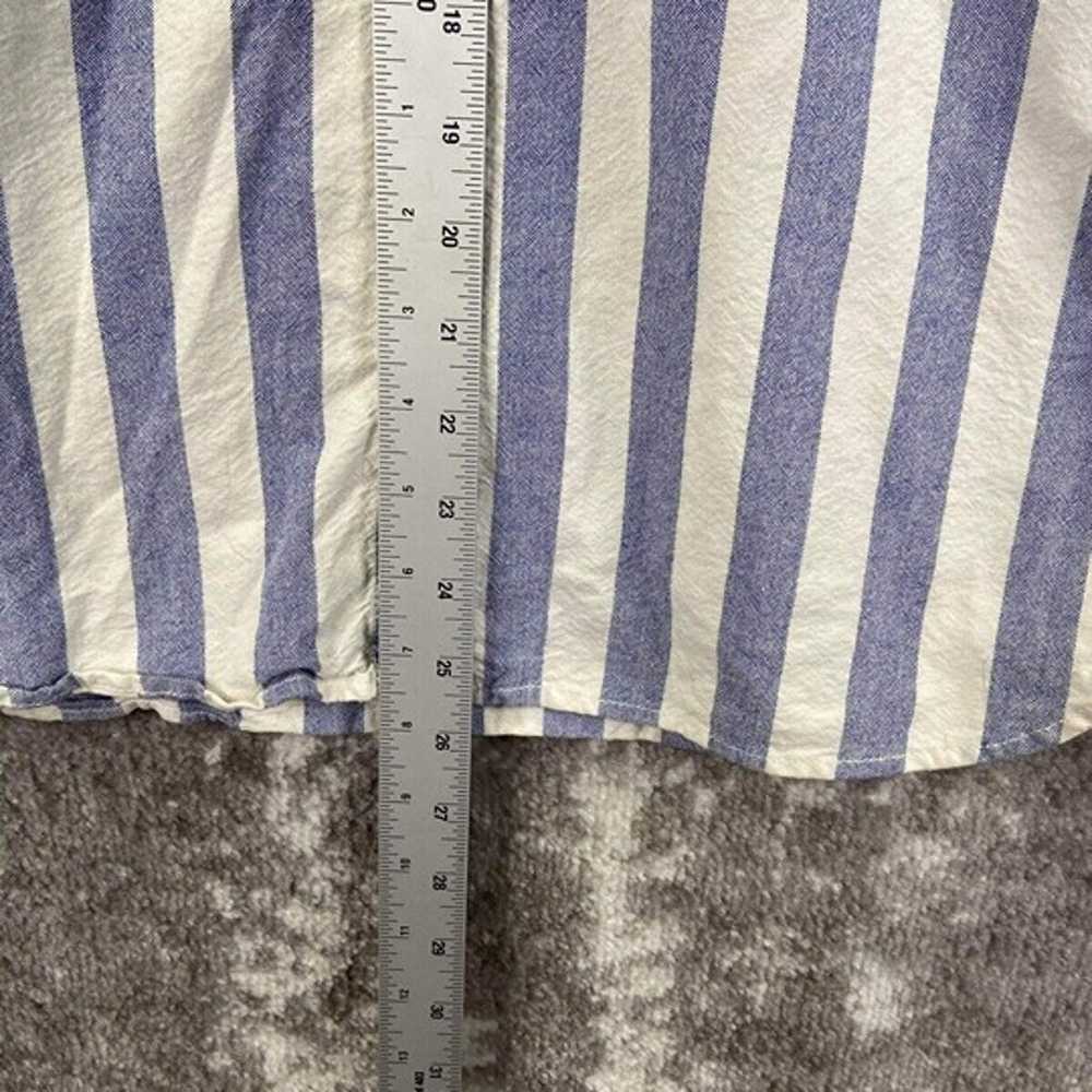 River Island Mens Oxford Blue White Pajama Stripe… - image 5