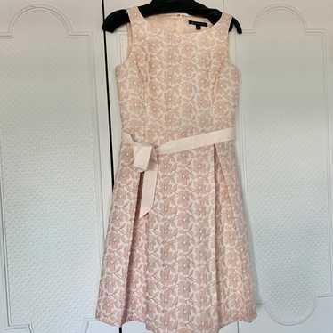 Brooks brothers | Pink floral lace fit and flare … - image 1