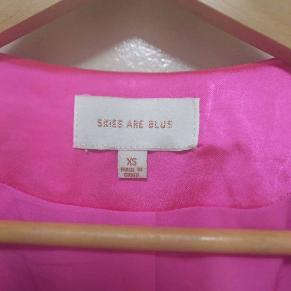 Desighner Pink Midi Dress w/Belt - image 6