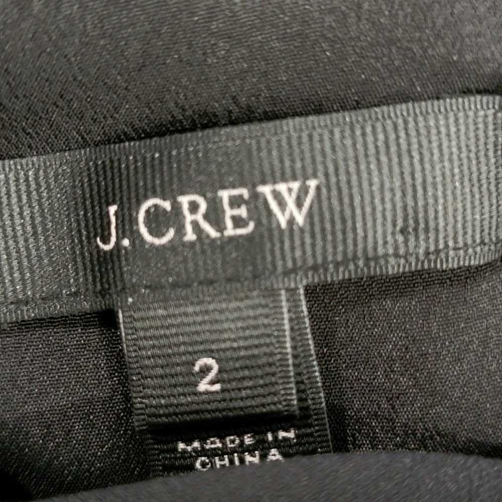 J.Crew Black Jalopy Bow-Embellished Crepe Jumpsui… - image 6