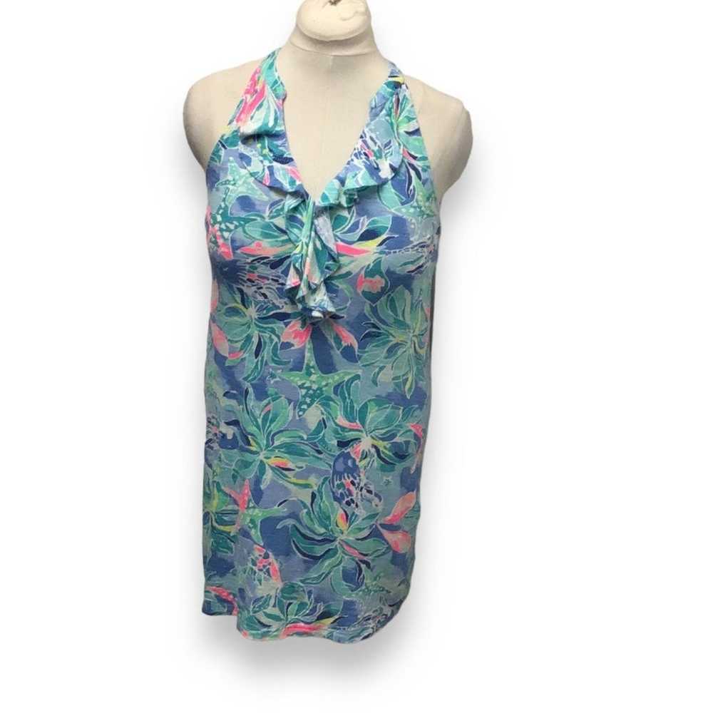 Lilly Pulitzer Women’s Shay Dress Bennet Blue Cel… - image 3