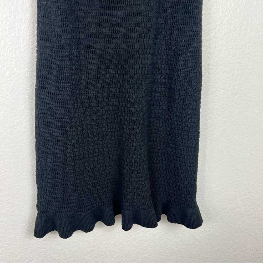 ANTHROPOLOGIE Ruffled Pointelle Knit Crochet
Mini… - image 3
