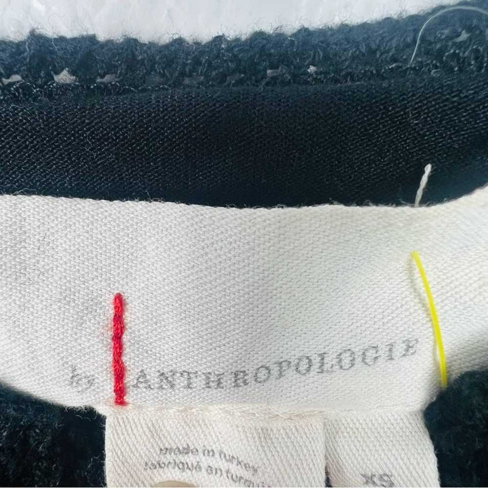 ANTHROPOLOGIE Ruffled Pointelle Knit Crochet
Mini… - image 5