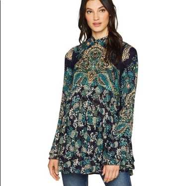 Free People Lady Luck Printed Tunic/Dres