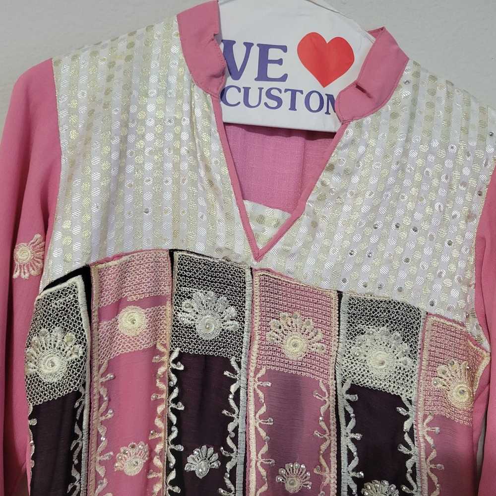 Pakistani formal shalwar suit - image 4