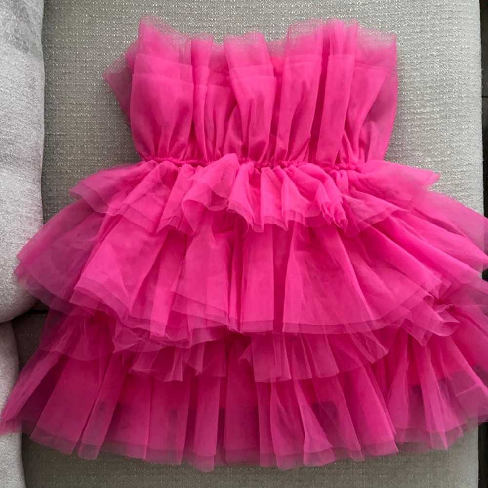 Barbie pink tuelle dress - image 6