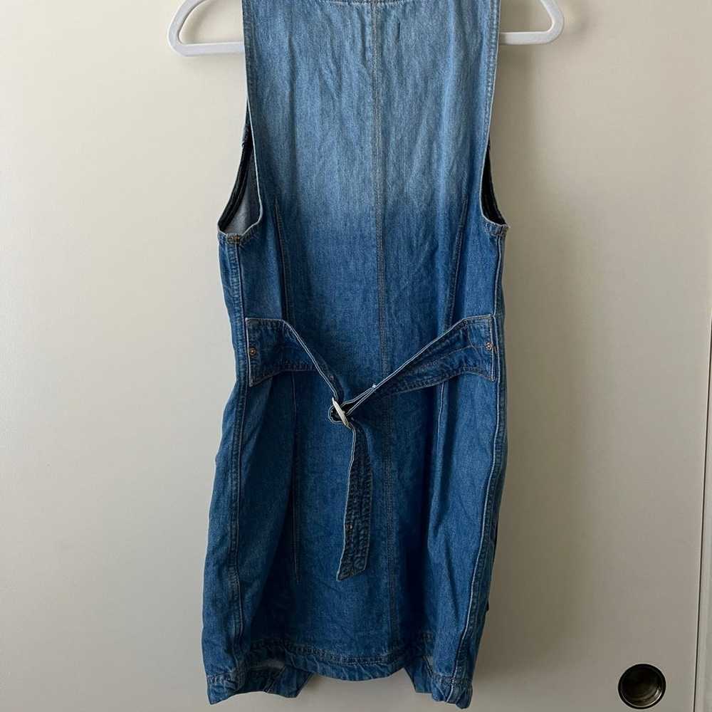 Free people out of office denim vest dress - image 3