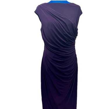 Ralph Lauren Ruched Draped Wrap Look Stretch Knit… - image 1
