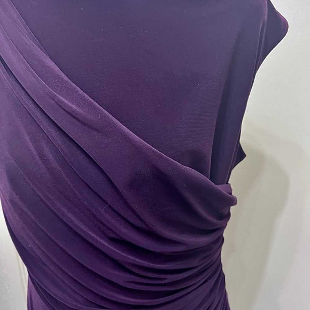 Ralph Lauren Ruched Draped Wrap Look Stretch Knit… - image 9