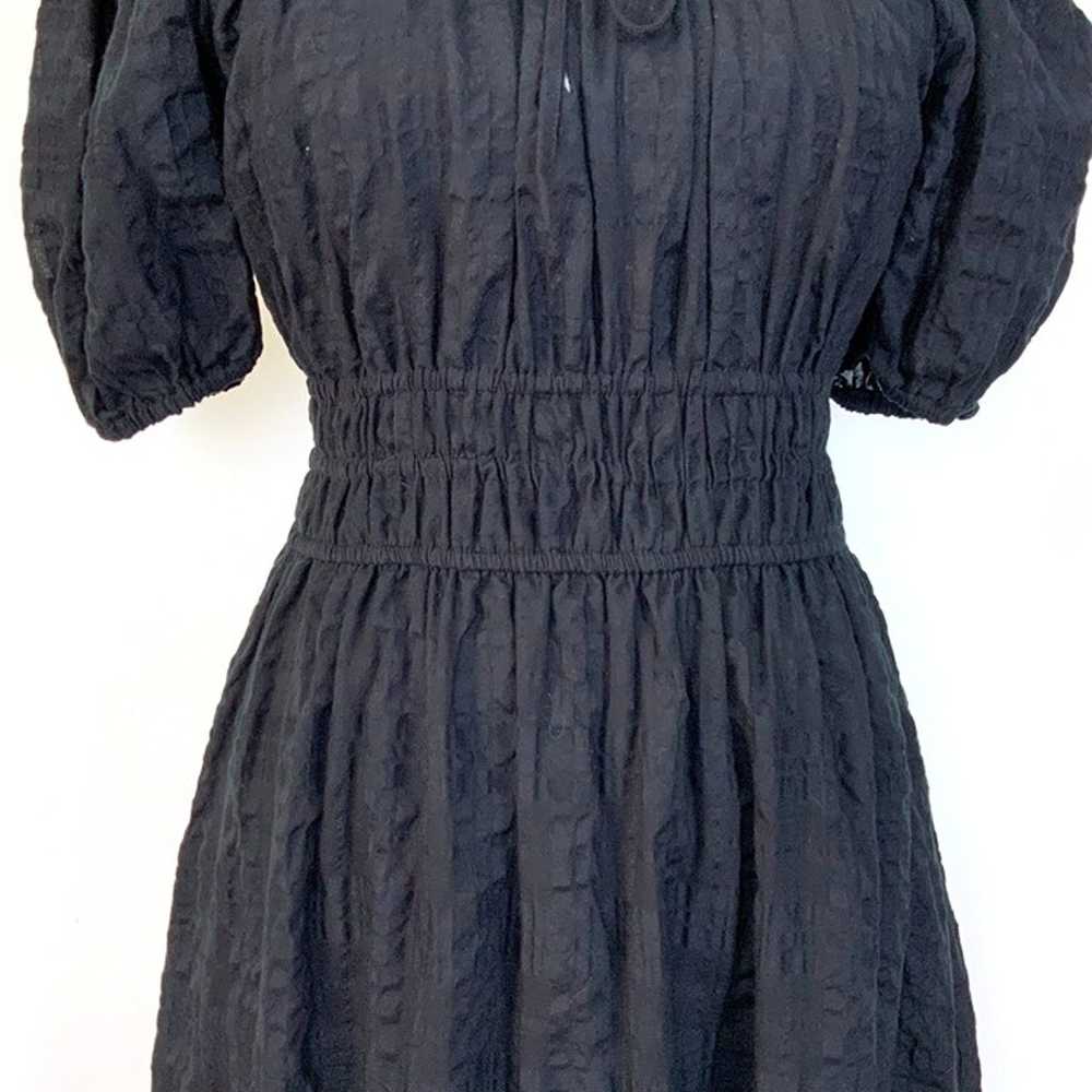 Madewell Lucie Puff Sleeve Midi Dress in True Bla… - image 7