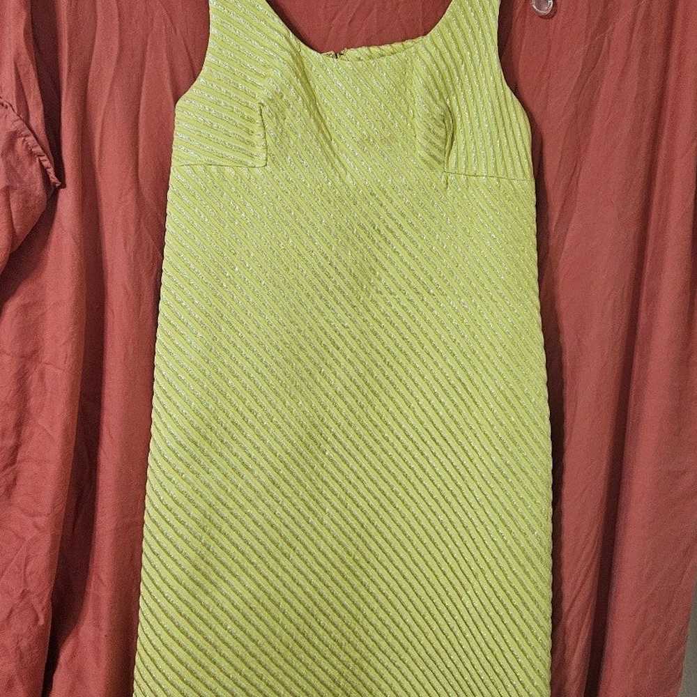 Vintage Abbott East Yellow Cocktail Dress with Ja… - image 11