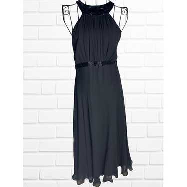 Jones New York Dress Women's Sz 8 Black Formal Ma… - image 1