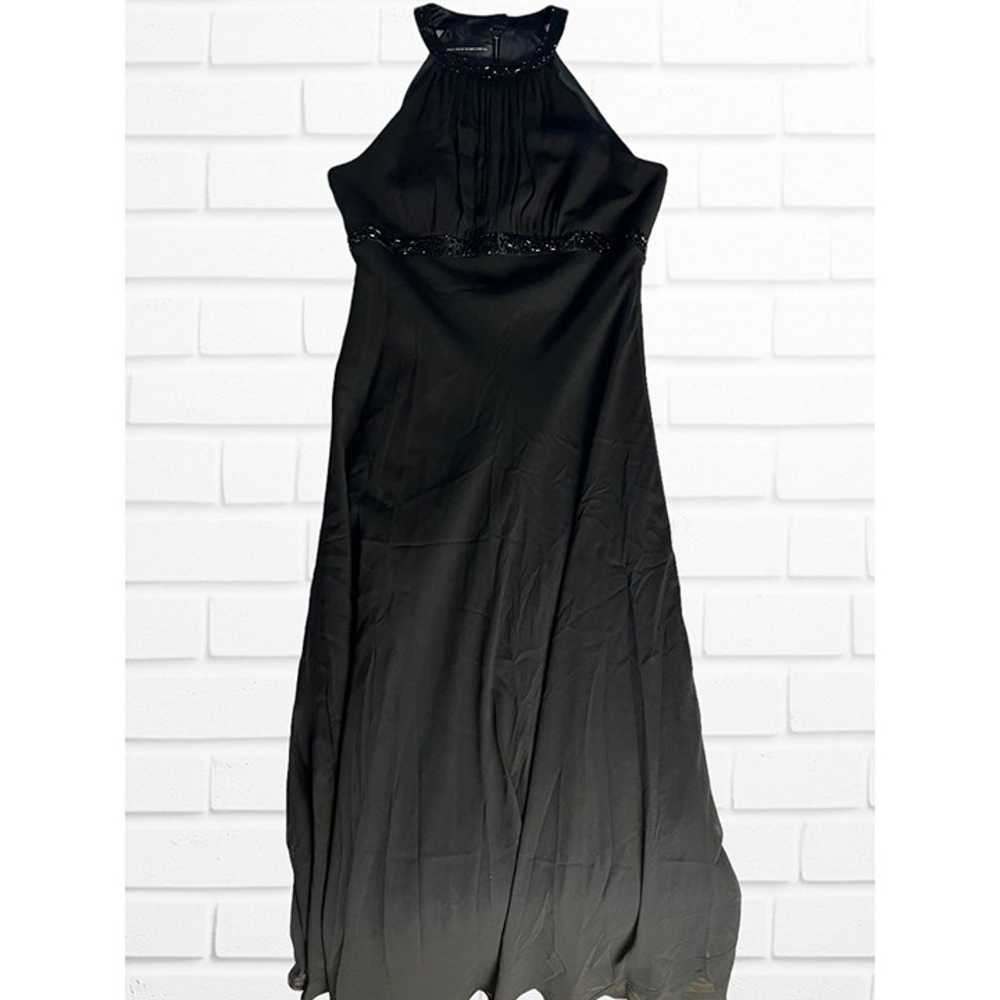 Jones New York Dress Women's Sz 8 Black Formal Ma… - image 3