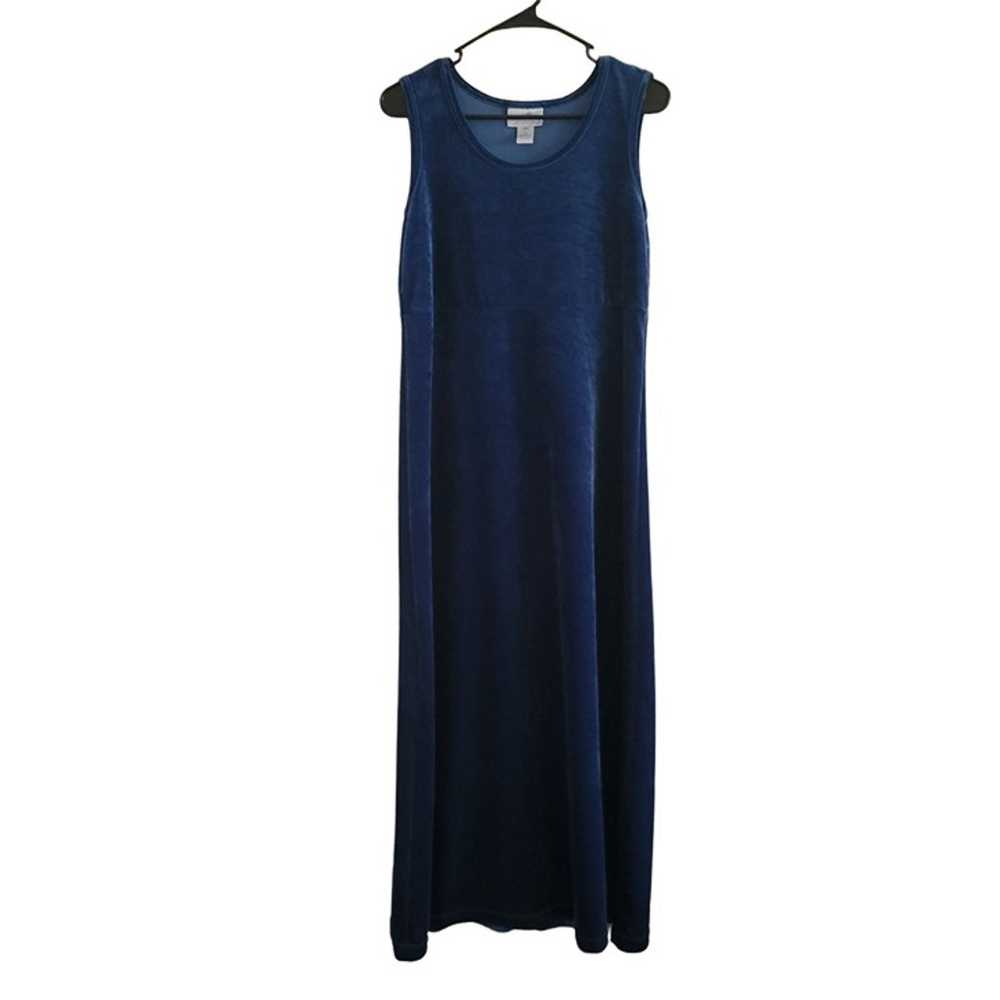 Diane Von Furstenberg Maxi Dress Womens Medium Ve… - image 1