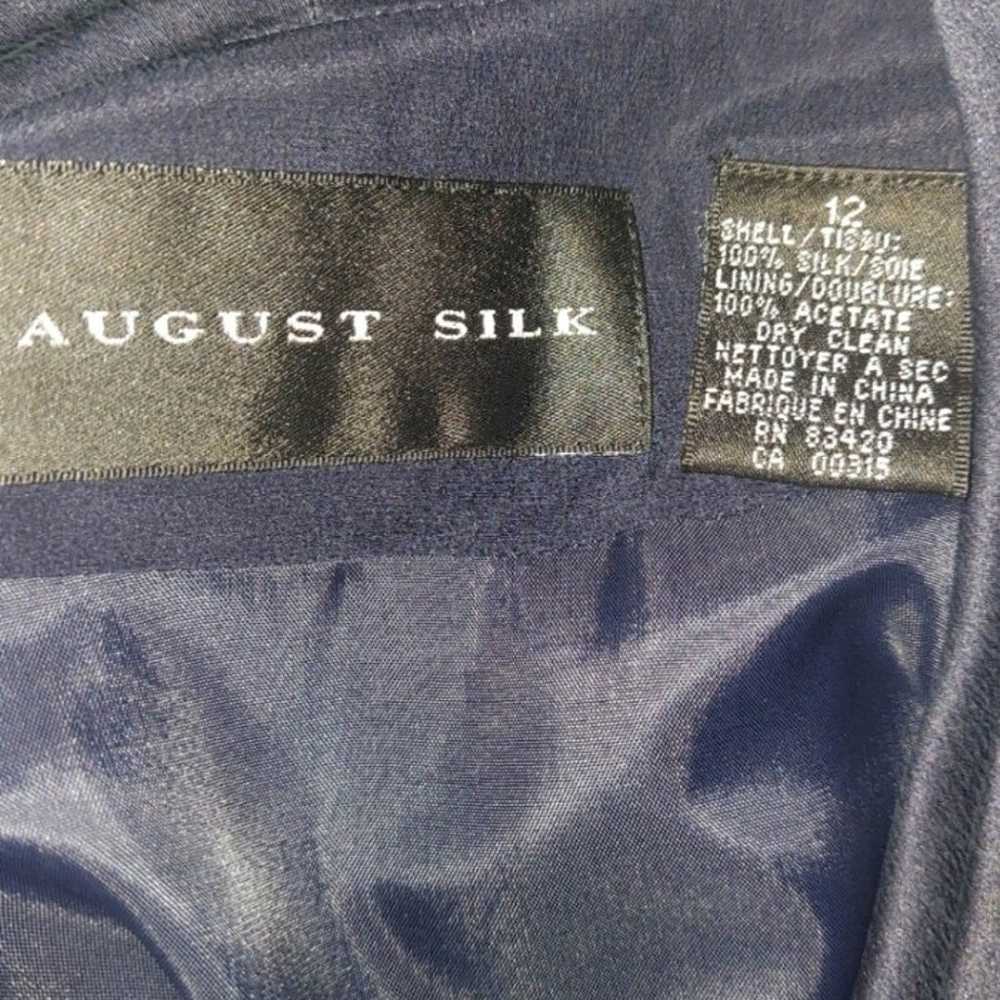 Vintage August Silk 100% Silk Dress - image 3