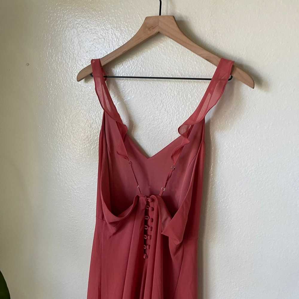 Lulus | Meteoric Rise Rusty Rose Maxi Dress - image 6