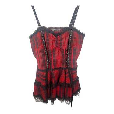 Dark In Love Punk Gothic Layered Mini Strap Dress… - image 1