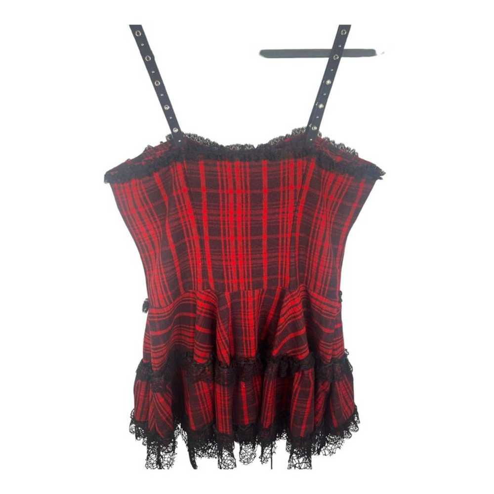 Dark In Love Punk Gothic Layered Mini Strap Dress… - image 6