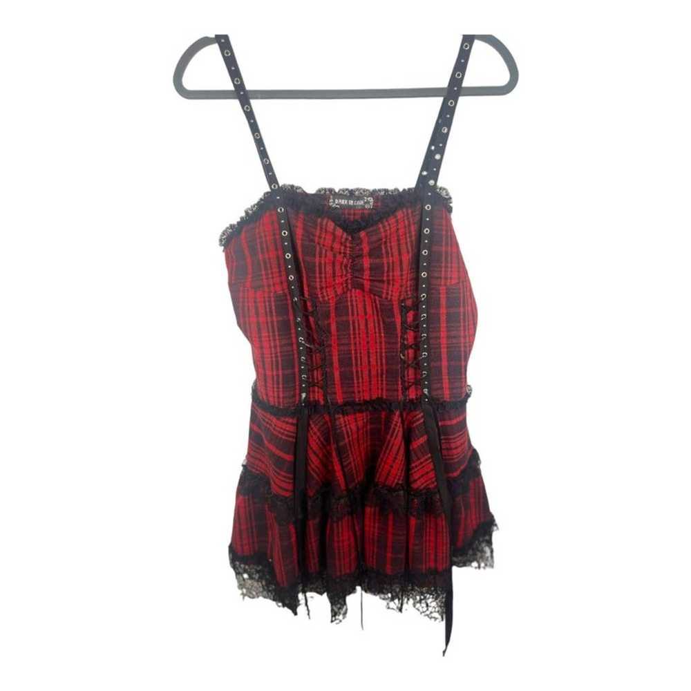 Dark In Love Punk Gothic Layered Mini Strap Dress… - image 7