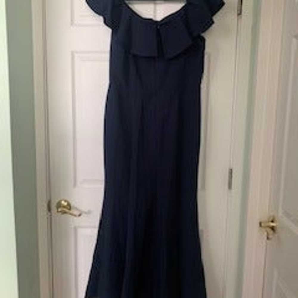 Navy Blue womens dress - image 3