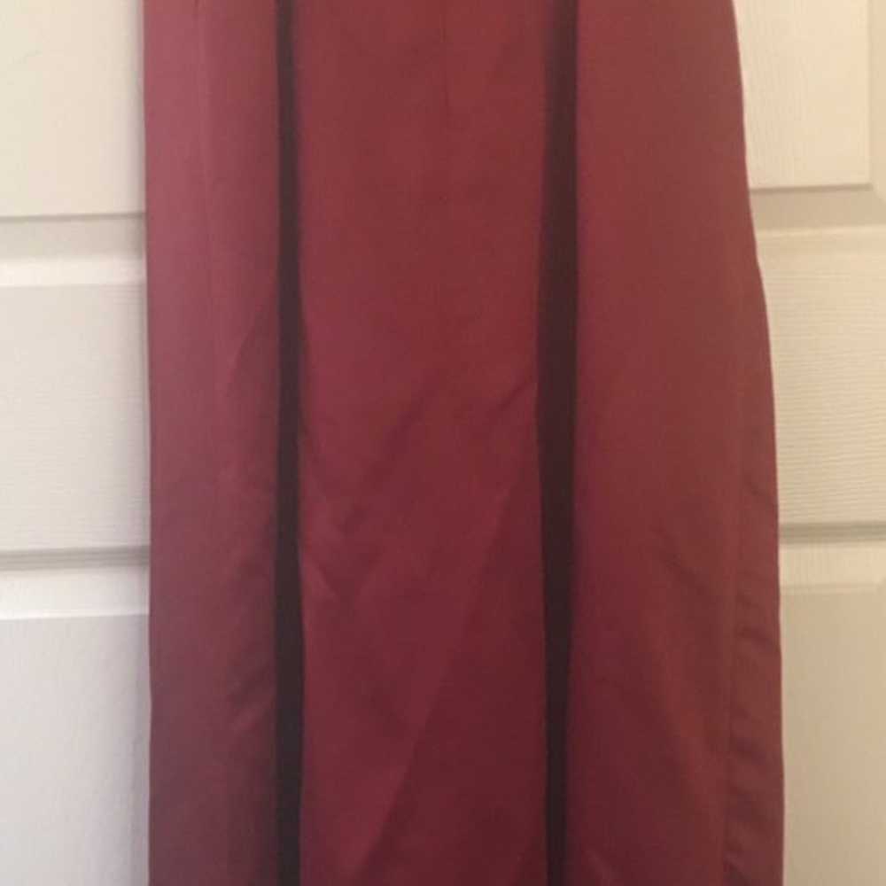 Da Vinci Red Formal Gown Womens Size 16 - image 3