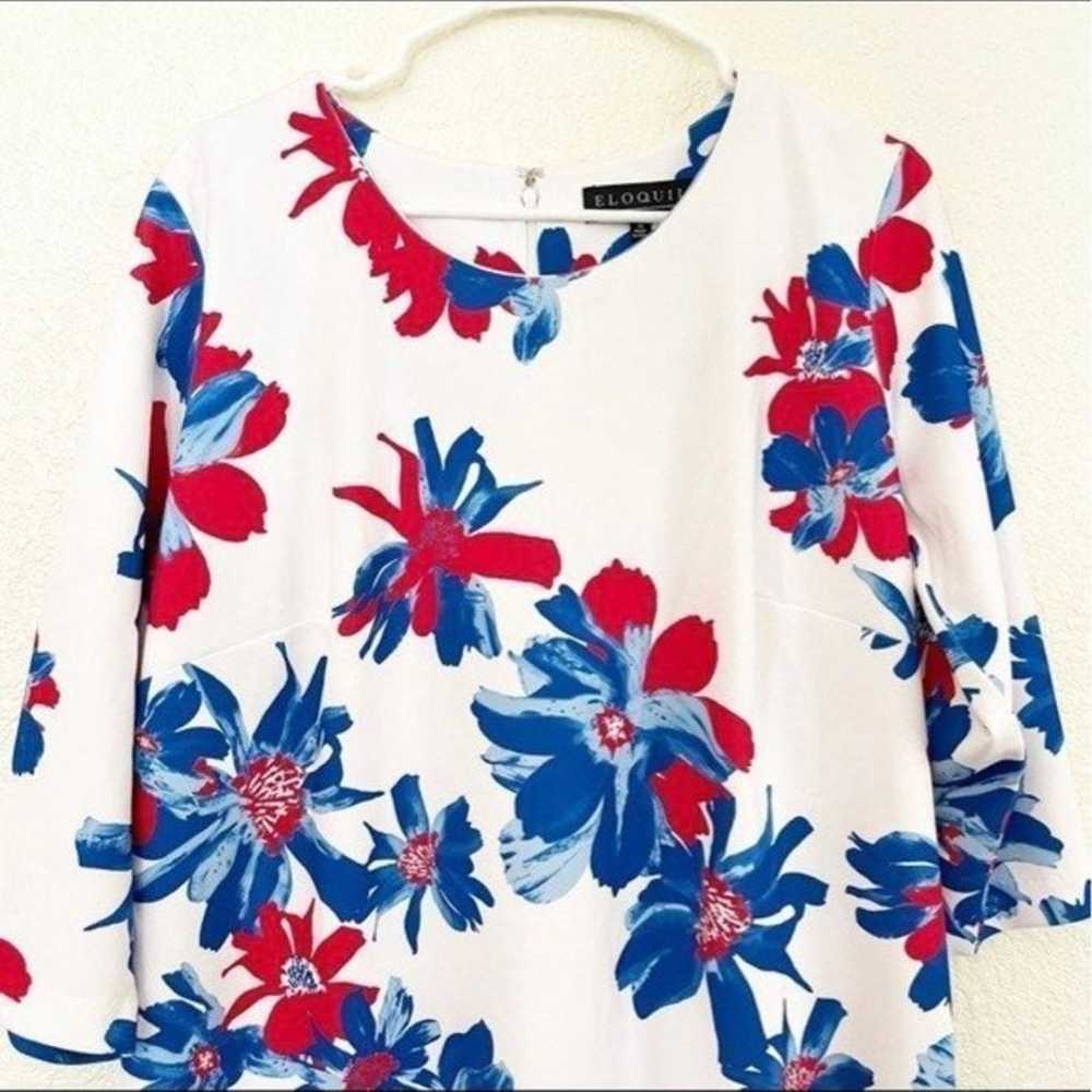 Eloquii Women Size 18/20 Floral Dress SEE DESCRIP… - image 12