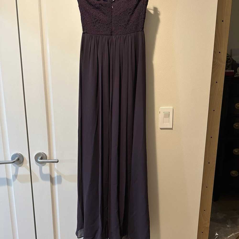 Bill Levkoff Strapless Maxi Length Gown, Size 0 - image 3