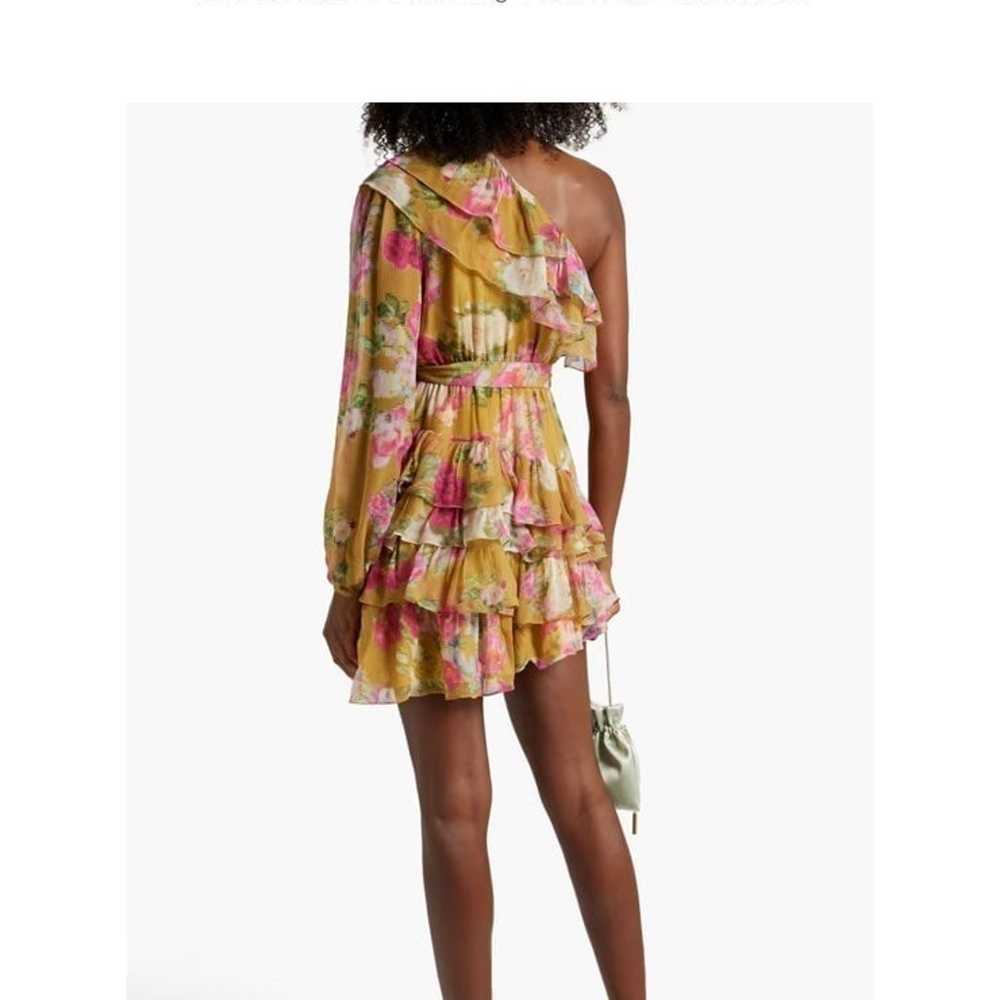 Rococo  Sand Floral One Sleeve Dress - image 3