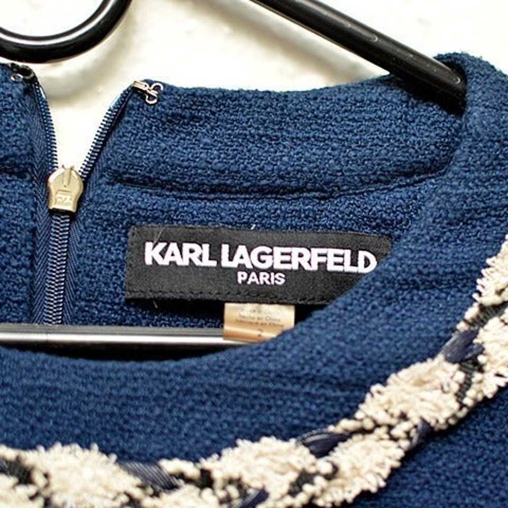 Karl Lagerfeld PARIS Blue Dress - image 3