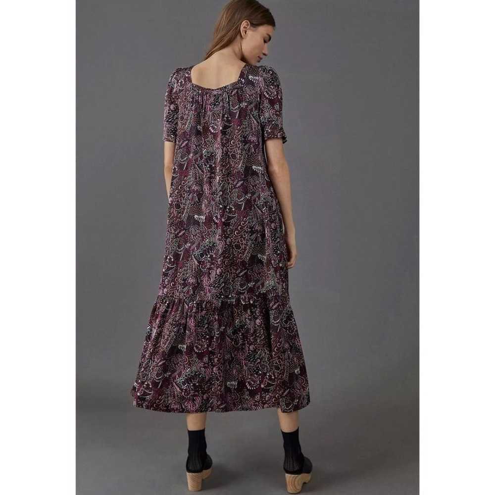 ANTHROPOLOGIE Maeve Lisabetta Paisley Maxi Dress … - image 3