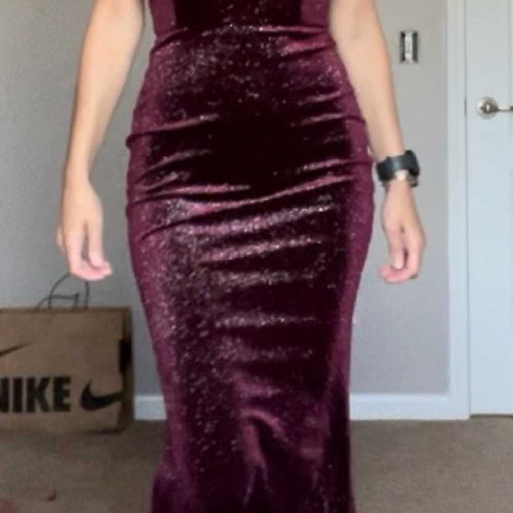 Formal Dress - Burgundy - image 11