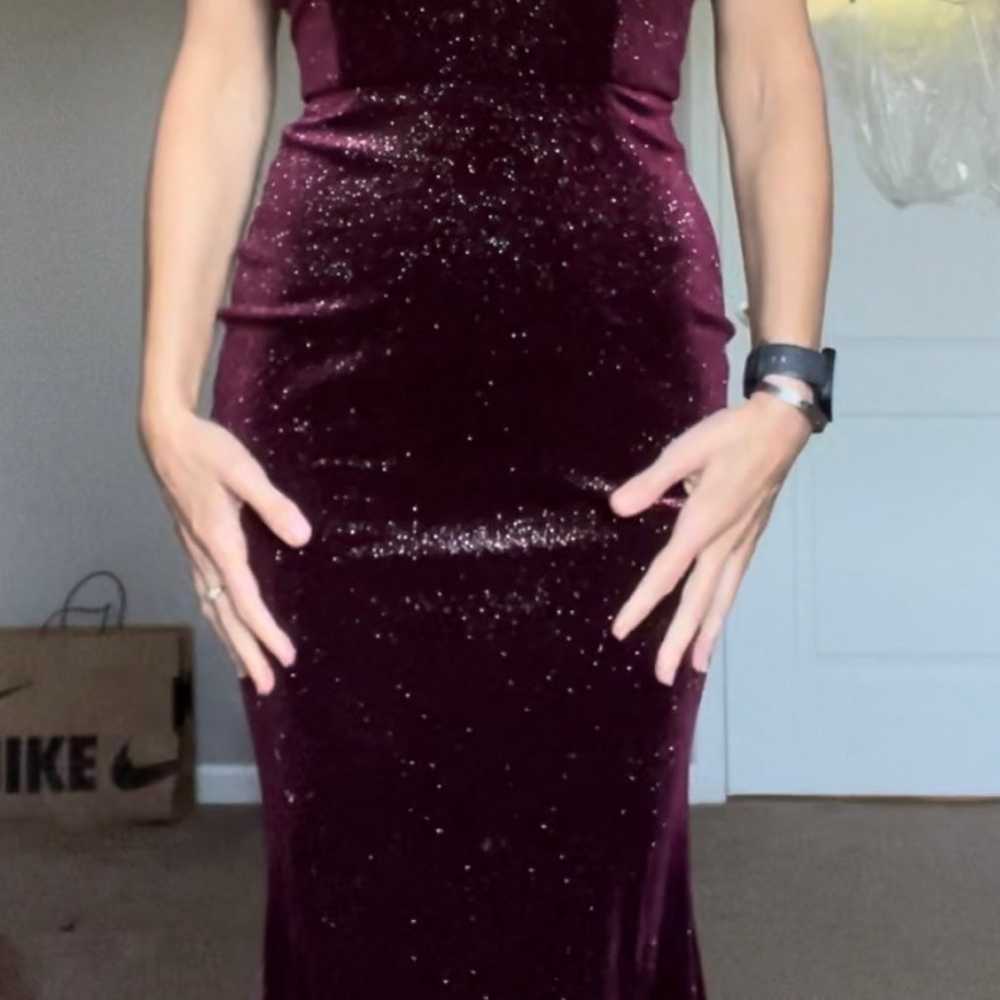 Formal Dress - Burgundy - image 8