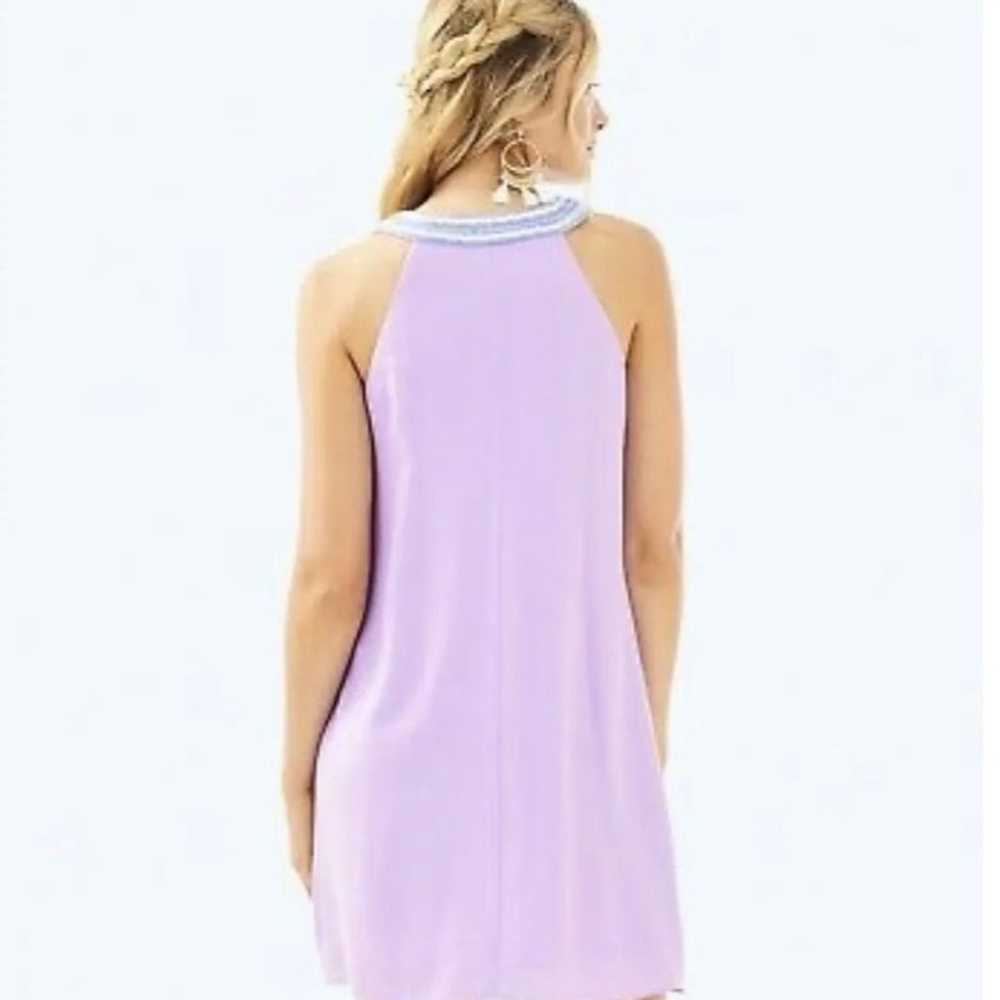Lilly Pulitzer Valli Soft Shift Dress Light Lilac… - image 3