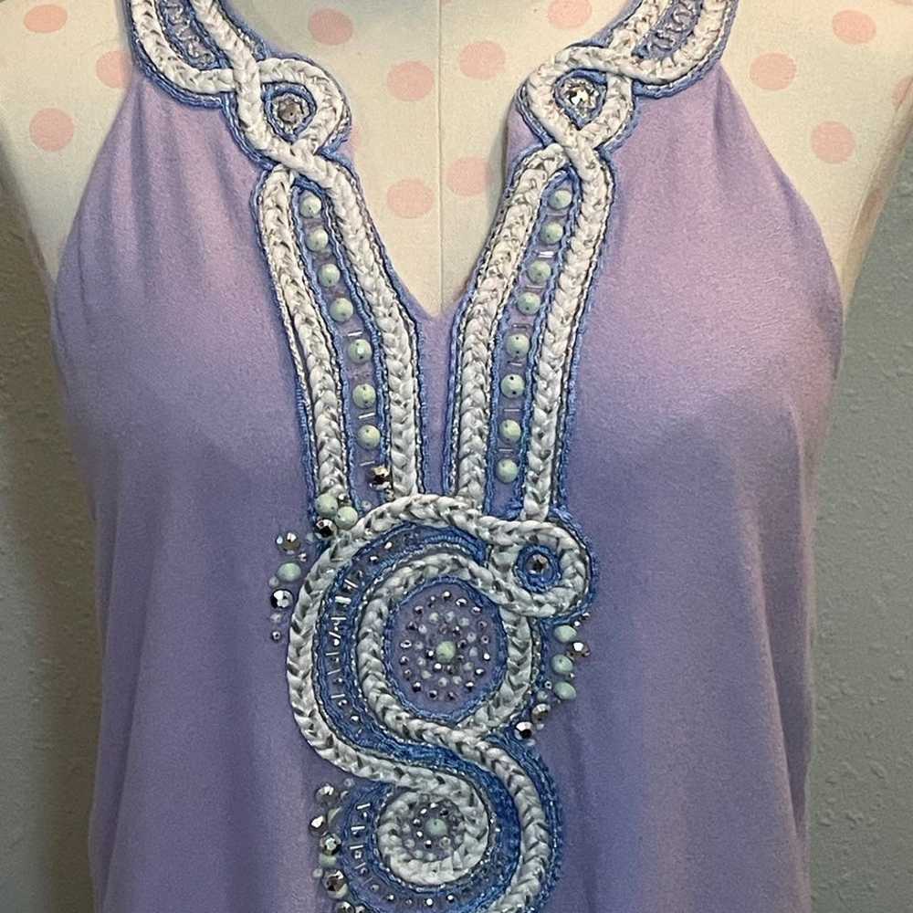 Lilly Pulitzer Valli Soft Shift Dress Light Lilac… - image 6