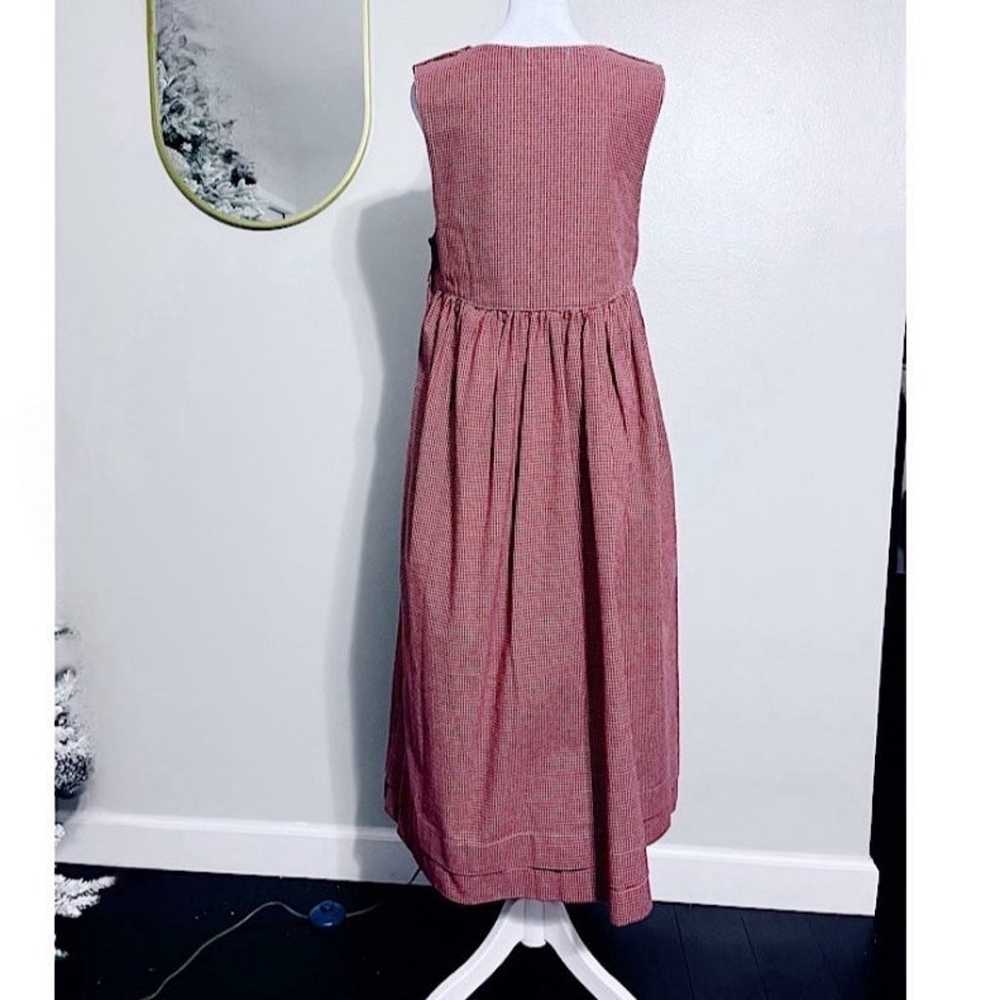 Heart’s & Homespun Vintage Plaid Midi Dress - image 4