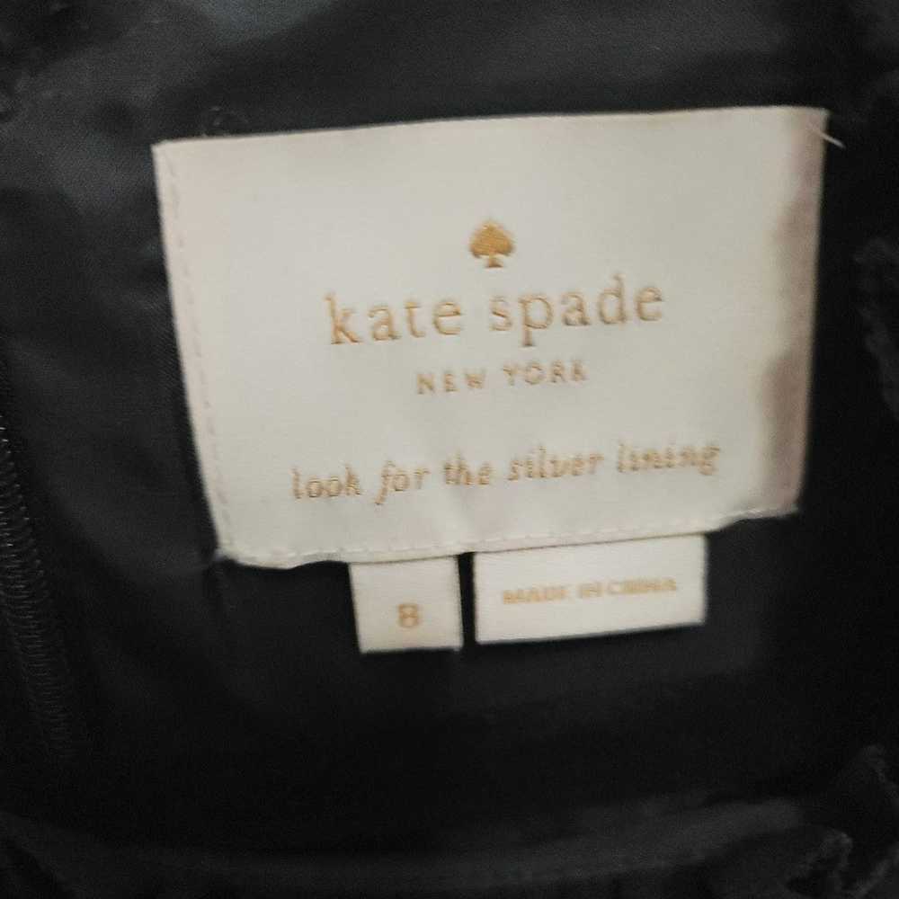 Kate Spade dress with velvet bow - image 3