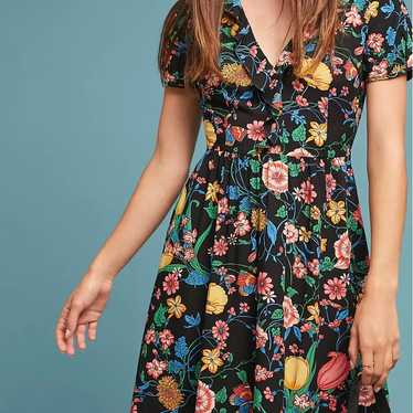 Maeve By Anthropology Bloedel Floral Dress Size 8