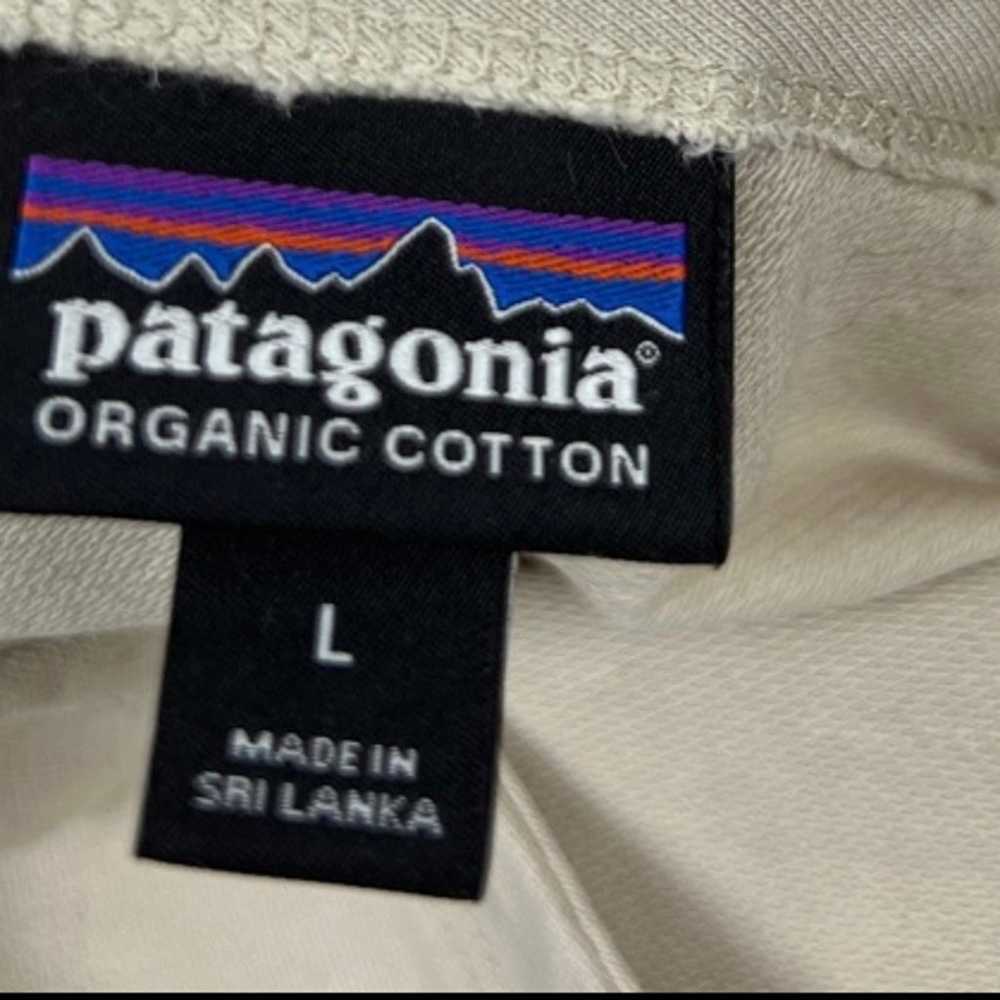 Patagonia Cream Organic Cotton Short Sleeve Roami… - image 2