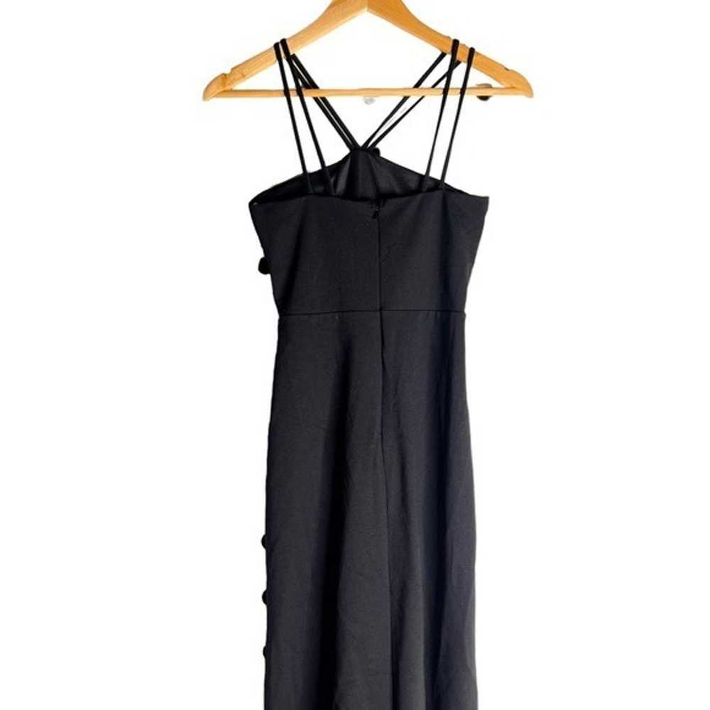 Lulus Forever Glamour Black Strappy Maxi Dress - image 9