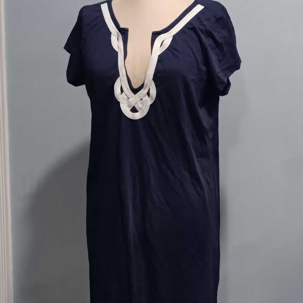 Lilly Pulitzer True Navy Brewster Dress Size  XL - image 6