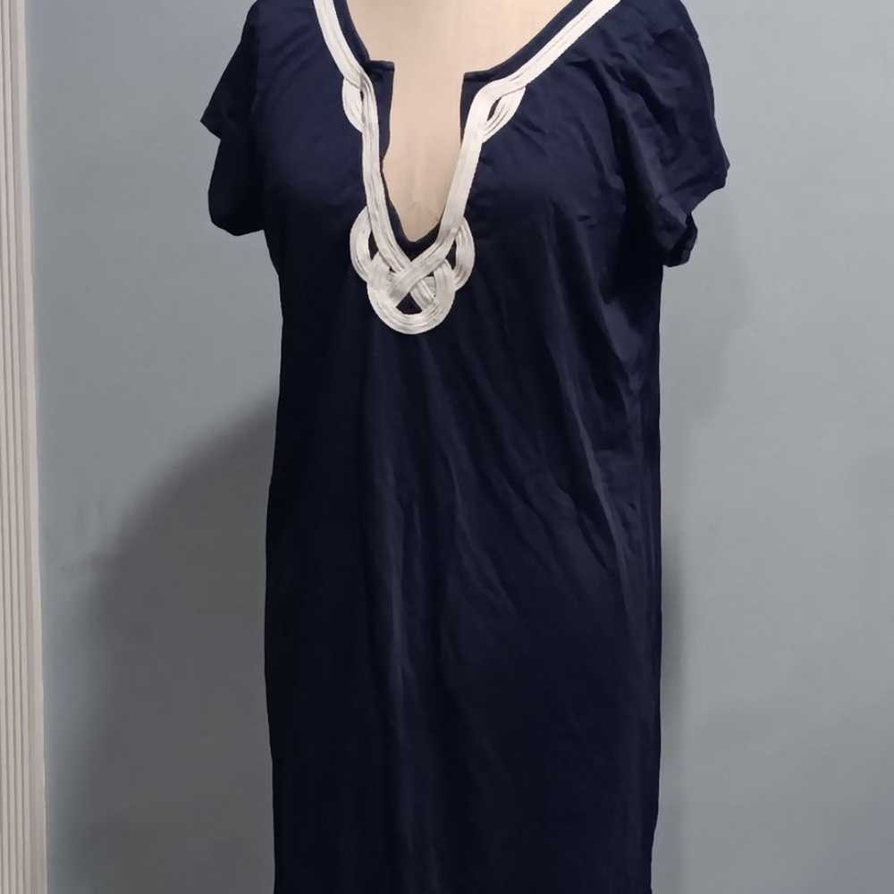 Lilly Pulitzer True Navy Brewster Dress Size  XL - image 7