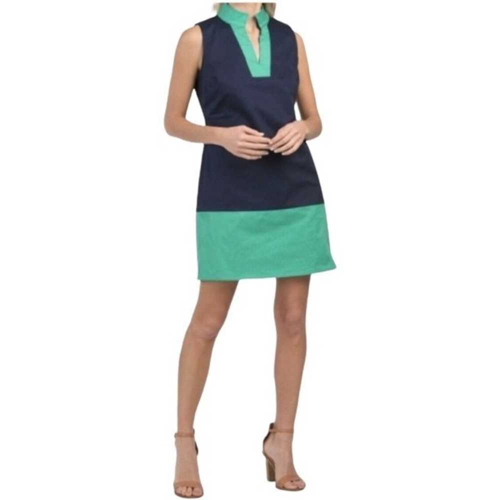 Sail to Sable Color Block Shift Tunic Preppy Dres… - image 9