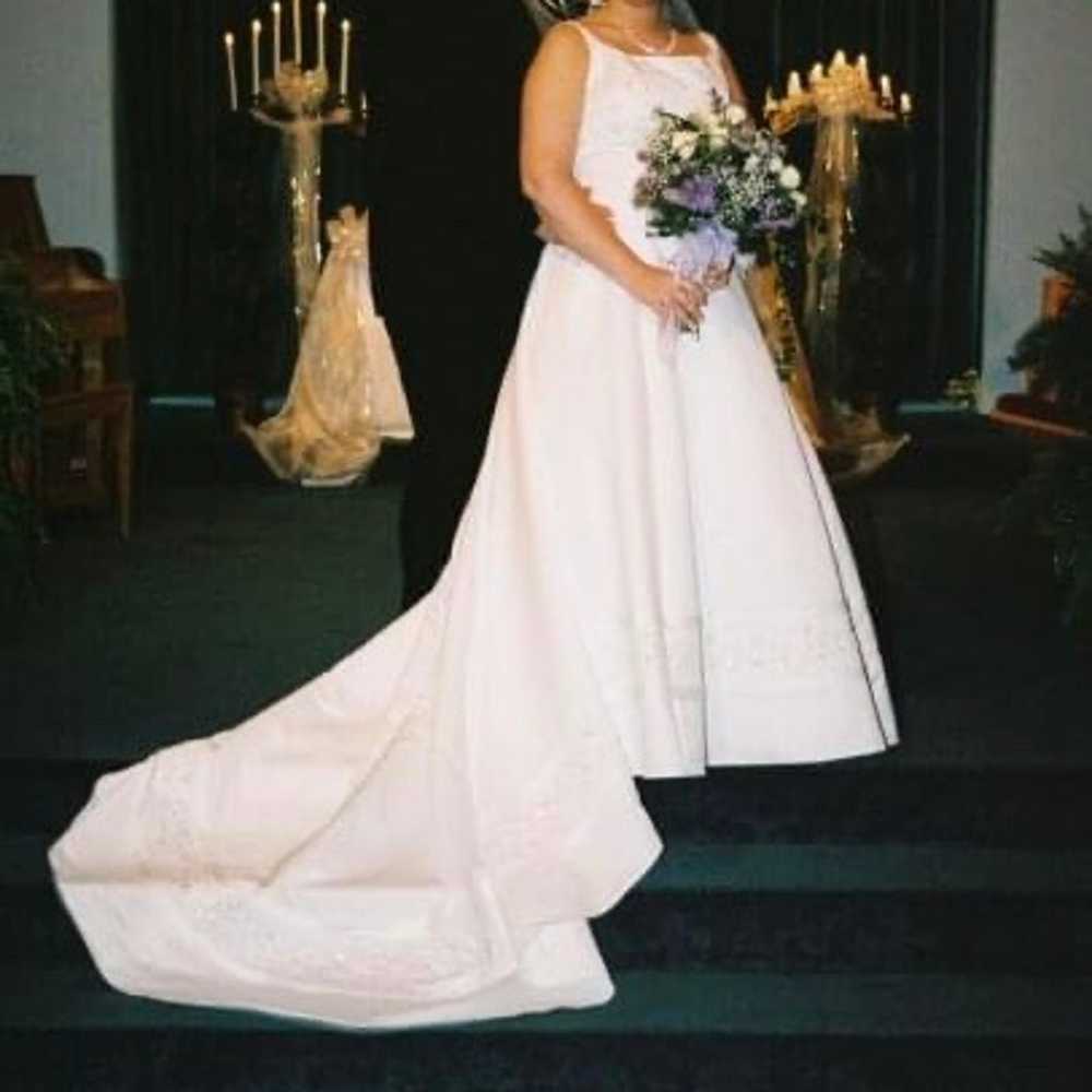 Davids Bridal Wedding Dress size 18 - image 2