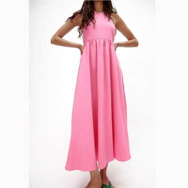 Zara Pink Halter Dress - image 1