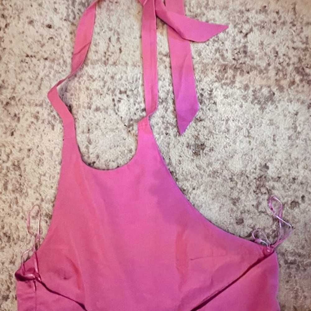 Zara Pink Halter Dress - image 5
