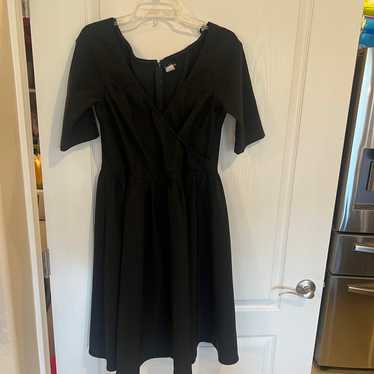 Women’s lucky 13 short sleeve black dress. Size XL - image 1