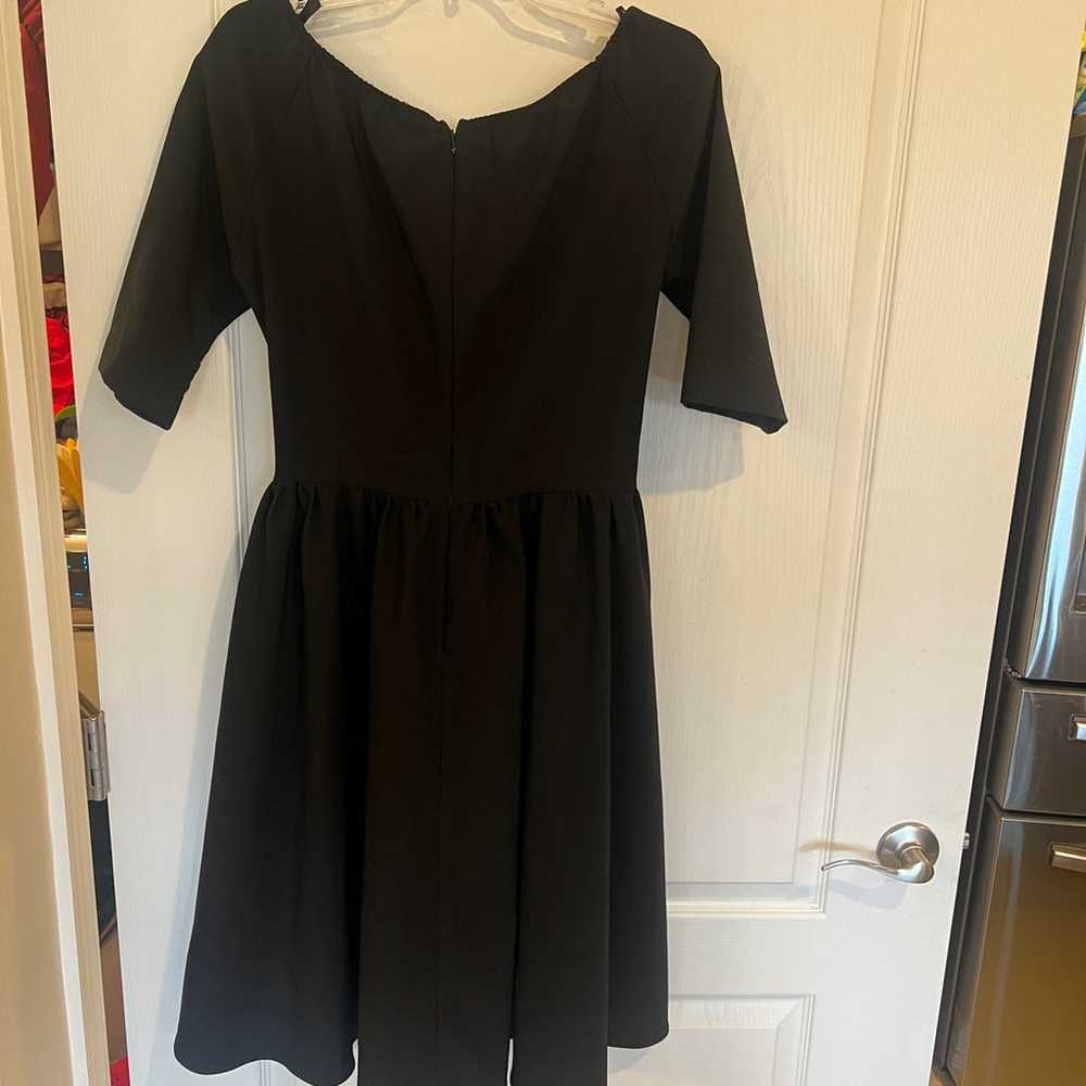Women’s lucky 13 short sleeve black dress. Size XL - image 4